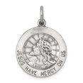 thumbnail image 1 of Sterling Silver Jesus Have Mercy Medal, 1 of 2