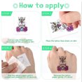 thumbnail image 3 of 15 Sheets Arm Temporary Tattoos For Women Men Fake Temporary Tattoo Sleeves Stickers, 3 of 5