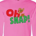 thumbnail image 4 of Inktastic Oh Snap Long Sleeve T-Shirt, 4 of 5