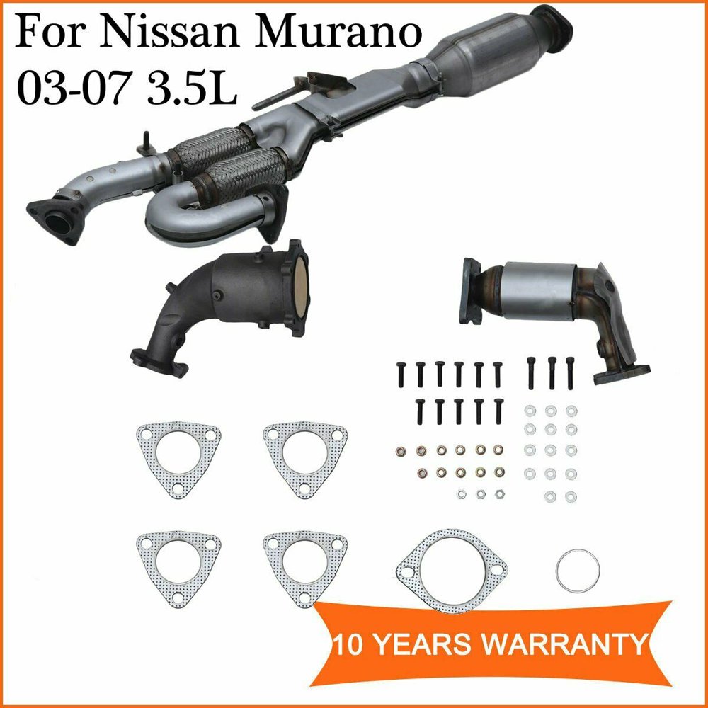 2003 2004 2005 2006 2007 For Nissan Murano Catalytic Converter Set 3.5L