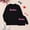 Black Besties, variant on Mommy and Me Matching Outfits Letter Print Round Neck Pullover Long Sleeve Sweatshirts Tops