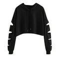 thumbnail image 2 of FRSASU Women'S Plus Size Top Long Sleeve Sweatshirt Jumper Pullover Solid Blouse, 2 of 3