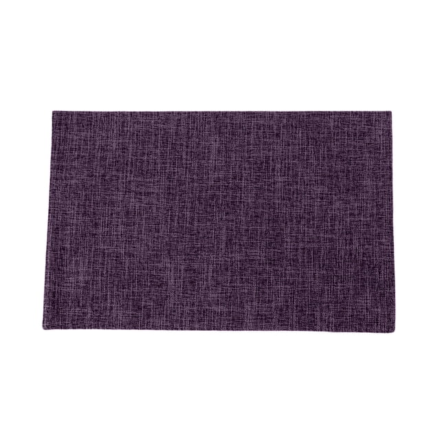Napperons pour Tables à Manger Double Face en Cuir Nylon 30X46Cm