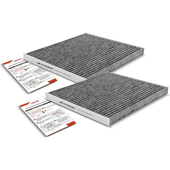 Cabin Air Filter Set 2 - Compatible with 2011 - 2012, 2014 - 2016, 2018 - 2021 Kia Sedona 2015 2019 2020