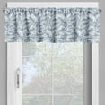 thumbnail image 2 of Ambesonne Waves Valance Pack of 2, Japanese Sea Storm Motifs, 54"X18", Blue Grey and White, 2 of 5