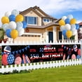 thumbnail image 4 of BSJJY Outdoor Streamer 250th Anniversary Commemorative Outdoor Streamer Decoration Patriotic Party Bunting Banner American Flag Themed Festival Supplies for Home Garden Yard Outdoor Decorations (B), 4 of 6