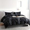 thumbnail image 3 of Juego de funda nórdica de 3 piezas con estampado de mármol suave y elegante: ¡perfecto para el dormitorio, la habitación de invitados y el dormitorio de estudiantes!, 3 of 4