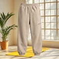 thumbnail image 5 of Antinious Boys Girls Solid Elastic Waist Pleated Cuffed Side Pocket Casual Sweatpants, 5 of 5