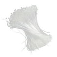 thumbnail image 4 of MasteelfCA 5000pcs 8cm Plastic Tag Fasteners Tag Snap Lock Clothing Tag Security Loops (White), 4 of 7