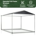 thumbnail image 2 of NETAJE 10x9 FT Outdoor Storage Shed, Garden Shed with Updated Frame Structure and Lockable Doors, Metal Tool Sheds for Backyard Garden Patio Lawn, 2 of 9