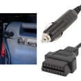 thumbnail image 4 of OBDII Emergency Power Supply Cable, Wear  OBD2 Male To  Lighter Cable High Efficiency Easy To Use  For Car, 4 of 8