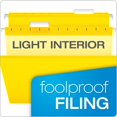 thumbnail image 2 of Pendaflex 415215YEL Reinforced Hanging File Folders- Kraft- Letter- Yellow- 25/Box, 2 of 7