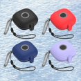 thumbnail image 5 of para Auriculares, Soporte para Caja de Carga con CordóN de MosquetóN, con AbsorcióN de Impactos para Fit Pro-PúRpura, 5 of 5