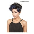 thumbnail image 3 of Mane Concept Red Carpet Synthetic Short Curly Bang Full Wig - RCP178 KEYSHIA (1B), 3 of 7