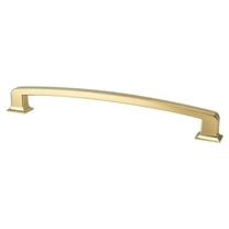 Berenson  Hearthstone Appliance Pull - Modern Brushed Gold - 12 in.
