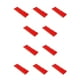 thumbnail image 1 of Seitruly Disipador de calor resistente a la suciedad para Ssd, prevención de óxido de corrosión, disipador de calor de unidad de estado Capa única roja 10Conjunto, 1 of 6