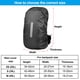 thumbnail image 3 of Mochila impermeable con funda para lluvia para mochilas reflectantes antipolvo de 20 a 45 l, 3 of 8