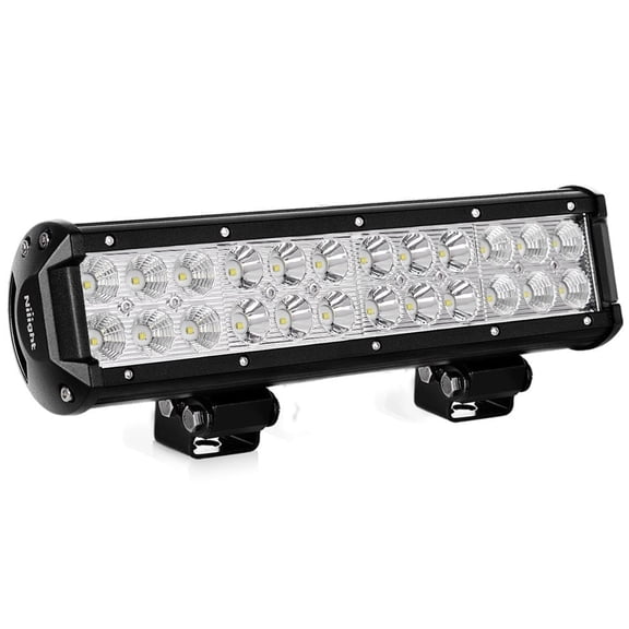 Nilight 12 inch 72W Light Spot Durable Light Bar fits SUV ATV UTV