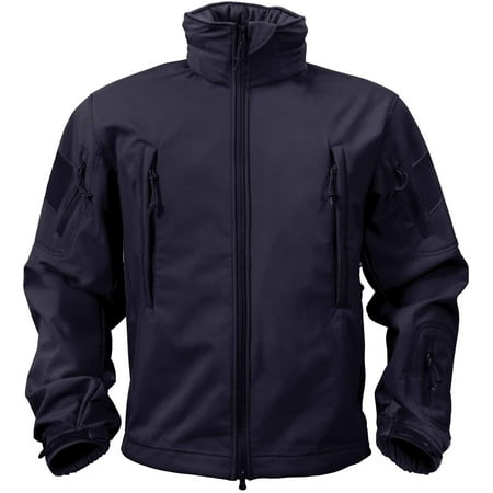 Navy top shell jacket