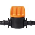 thumbnail image 2 of 20 Pieces 1/4 Inch 4mm/7mm Barbed Shut Off Valve Universal Pipe Coupling Valve for Drip Irrigation, 2 of 5