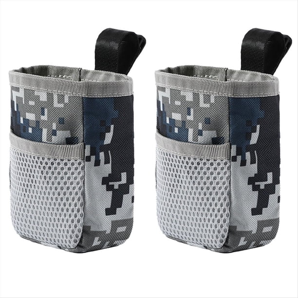 Mascota Perro Adiestramiento Snacks Cebo Bolsa para Mascotas Bolsa de Entrenamiento de Obediencia Bolsa de Comida Merienda Recompensa Bolsa W-Aist Gris