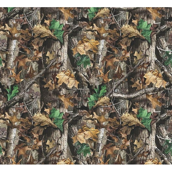 Cotton Real Tree Plain A/O Camouflage Trees Leaves Cotton Fabric Print by the Yard (6000)