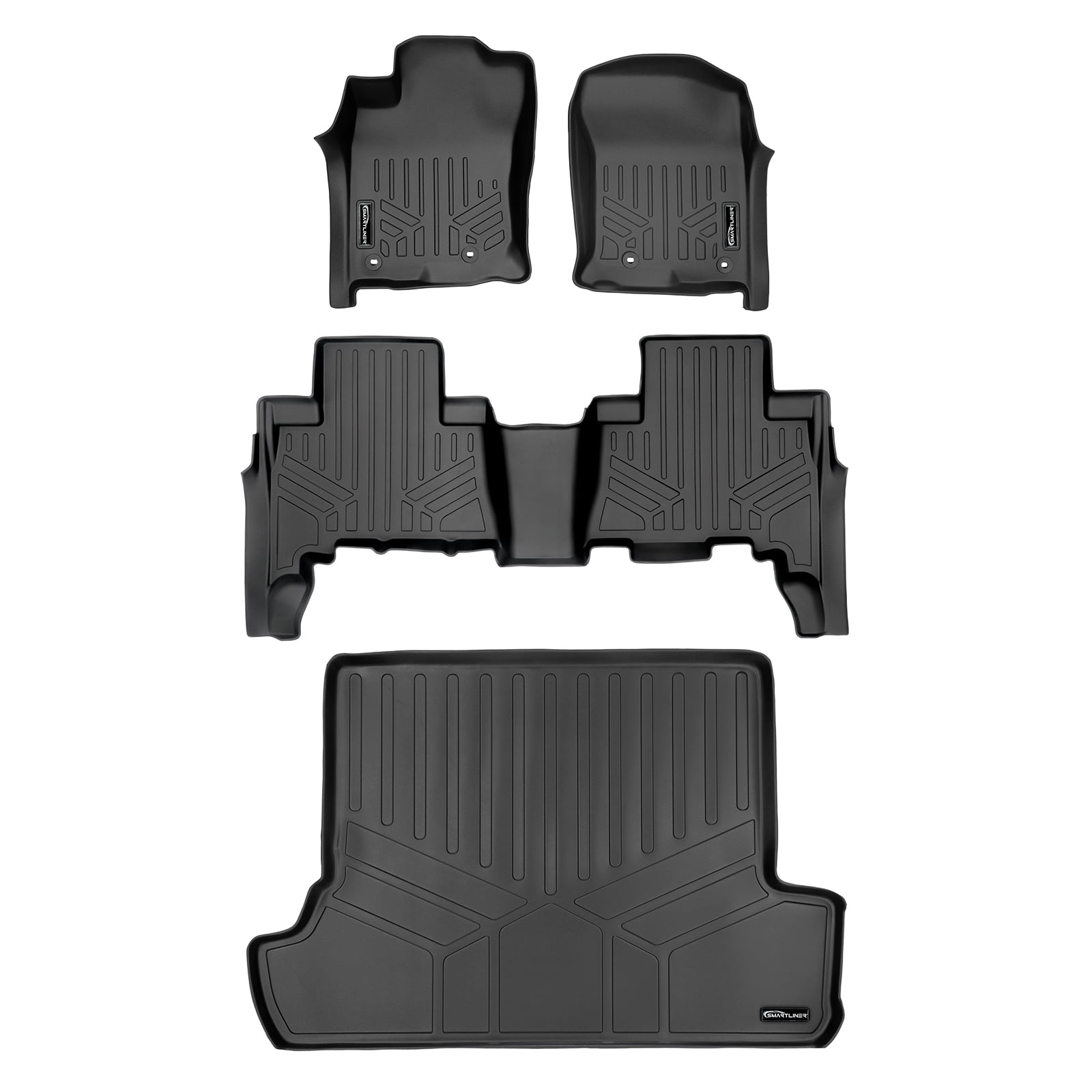 Maxliner 20132020 Toyota 4Runner 7 Passenger 3rd Row Seats Floor Mats