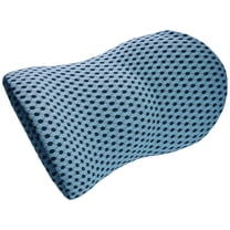 Lumbar Support Pillow Memory Foam and Polyester Lower Back Pillow Ergonomic Lumbar Cushion for Bed Sofa Office Chair Car Seat