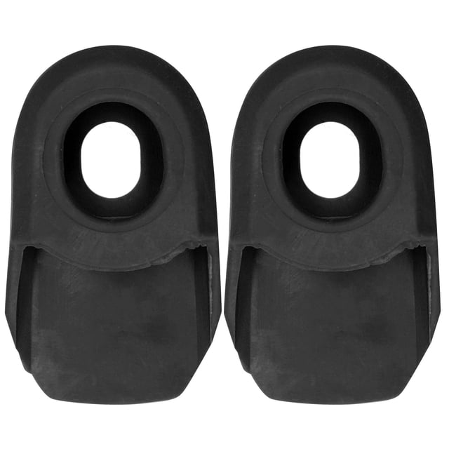 Crank Cover, Silicone Crank Protective Cover Practical Small Size 2Pcs For Mountain Bike For Home For Bike Black