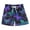 Neon Blue-Purple Green Butterfly, variant on Kids' Beach Pants Comfortable Swim Trunks Cute Butterflies and Hearts Pattern Shorts for Pool Vacation and Lounge Wear 2T