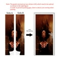thumbnail image 3 of Halloween Door stickers Fridge Magnets Door Decorations Horror and Weird Window Door Cover Photo Posters Banner Backdrop Halloween Wallpaper Sticker for Front Door Porch, 3 of 15