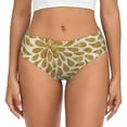 thumbnail image 1 of Balery Gold Drops Ropa Interior de Algodón para Mujer con Dibujo – Braguitas Cómodas y Elásticas, Estilo Clásico-X-Large, 1 of 5