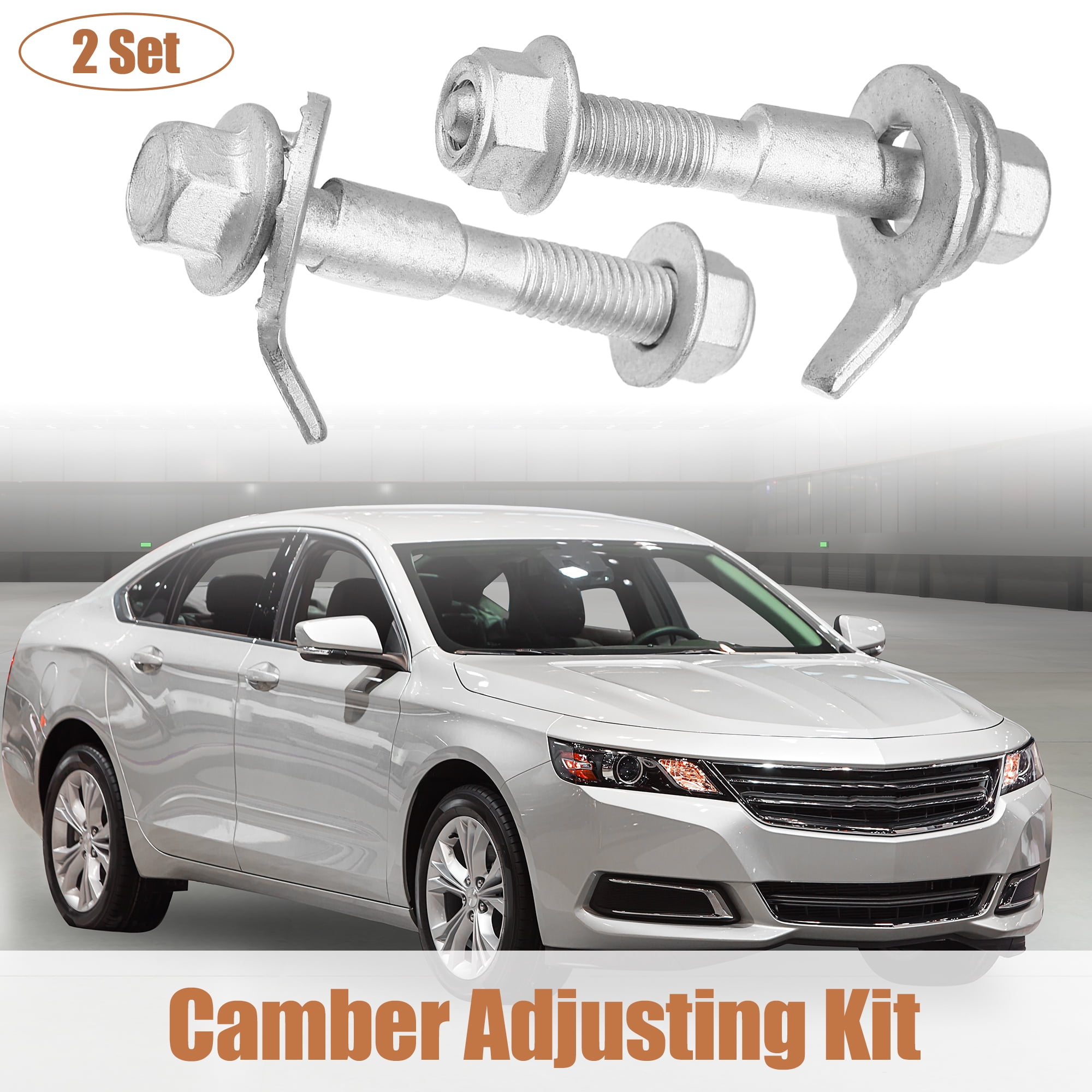 Unique Bargains 2 Set Alignment Camber Caster Adjusting Bolt Kit for Buick and for Ford