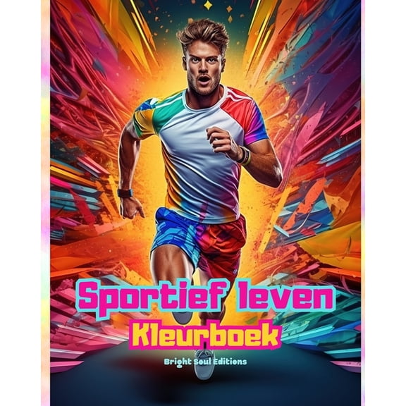Sportief leven Kleurboek voor liefhebbers van sport en buitenactiviteiten Creatieve sportscÃ¨nes voor ontspanning: Verblu, (Paperback)