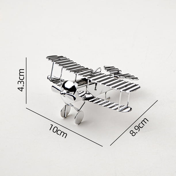 Decoración de maquetas de aviones galvanizadas, vitrinas personalizadas, entradas y muebles para el hogar.