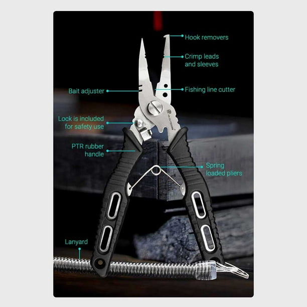 Hx Outdoors Fishing Pliers 420 Stainless Steel Hook Removers