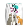 thumbnail image 6 of Daiia Pet Care Grooming Mens Woven Stretch Pajama Short,Short Pajama Pants-3X-Large, 6 of 7