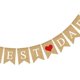 thumbnail image 3 of HEANUJJ Guirnalda Para Del Padre En Lino Beige Con De Letras Best Dad Y Corazón, 3 of 8