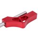 thumbnail image 4 of Extensión de palanca de cambio de acero inoxidable Extensor de palanca de cambio de palanca de altura ajustable para Honda Perilla de cambio manual(Red) Amonsee No, 4 of 6