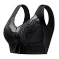 thumbnail image 2 of Patlollav Womans Bras Embroidered Glossy Comfortable Breathable Bra Underwear No Rims, 2 of 7