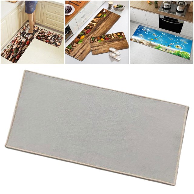 Tapetes de puerta de sublimación en , alfombra de puerta delantera de transferencia de calor para decoración de interior y exterior , Los 60x90cm BLESIY felpudo en blanco
