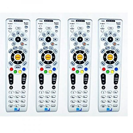 Lot Of 4 Remote Controls NEW!! DIRECTV RC66RX RF Universal Remote Control's Replaces (Best Universal Remote For Directv)