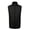 Black, variant on qafoshin Mens Stand Up Collar Puffer Heated Vest Thermal Classic Sleeveless Full Zipper Vest with 9 Heating Zones