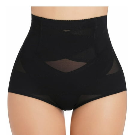 Slhljlin Fitness & Yoga Equipment Tummycontrol Shapewear For Women High Waisted Shapewear Panty Firm Control Soft&Comfy Body Shaper (Black Xxl)