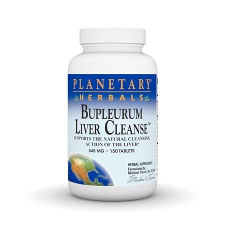 Planetary Herbals Bupleurum Liver Cleanse 545mg - 150 Tablets
