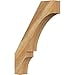 thumbnail image 3 of Ekena Millwork BRC04X20X28BOA00RWR Genouillère Balboa Rugueuse 4"L x 20"P x 28"H, Cèdre Rouge Western, 3 of 4
