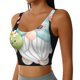 thumbnail image 2 of Balery Summer Gnome,Cute Gnome Sujetadores deportivos con espalda cruzada para mujer, acolchados, sin costuras, de alto impacto, ideales para yoga, gimnasio, entrenamiento y fitness.-Small, 2 of 8