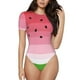 thumbnail image 1 of Balery Watermelon Body de cuello redondo de manga corta para mujer Tops de manga corta Tops básicos-Large, 1 of 7
