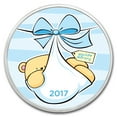 thumbnail image 1 of 1 oz Silver Colorized Round - APMEX (Baby Boy Delivery - 2017), 1 of 4