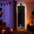 thumbnail image 6 of ShengapQ Halloween Tassel Ghost Pendant, Spooky Hanging Decoration, Outdoor Indoor Decor, Halloween Party Accessory, Festive Ghost Decor, Halloween Tassel Ornament, 6 of 7